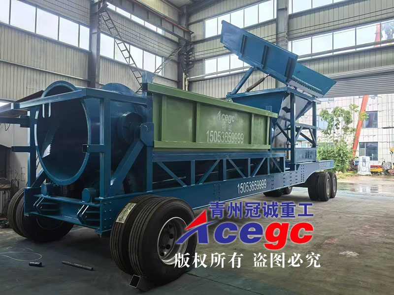 移動改良加重型洗砂機(jī)械